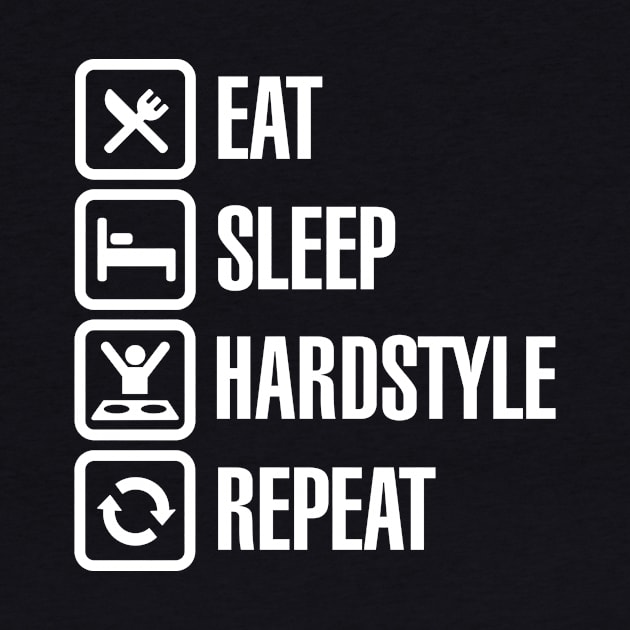 Eat sleep Hardstyle repeat by LaundryFactory